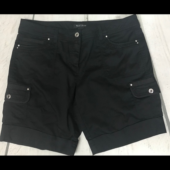 White House Black Market Pants - White House Black Mark WHBM Size 8 Bermuda Shorts